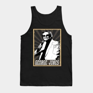 80s Style George Jones Tank Top